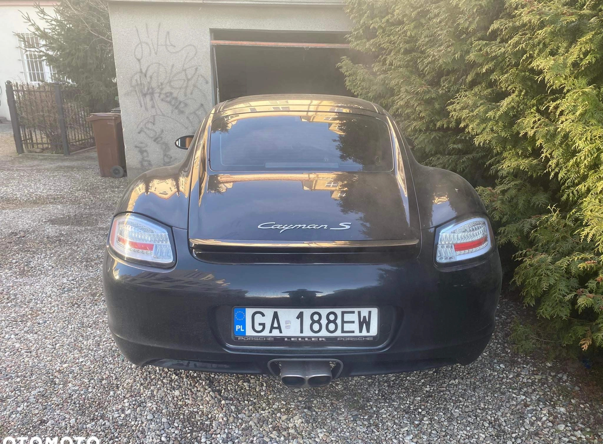 Porsche Cayman cena 119800 przebieg: 200000, rok produkcji 2007 z Gdynia małe 56